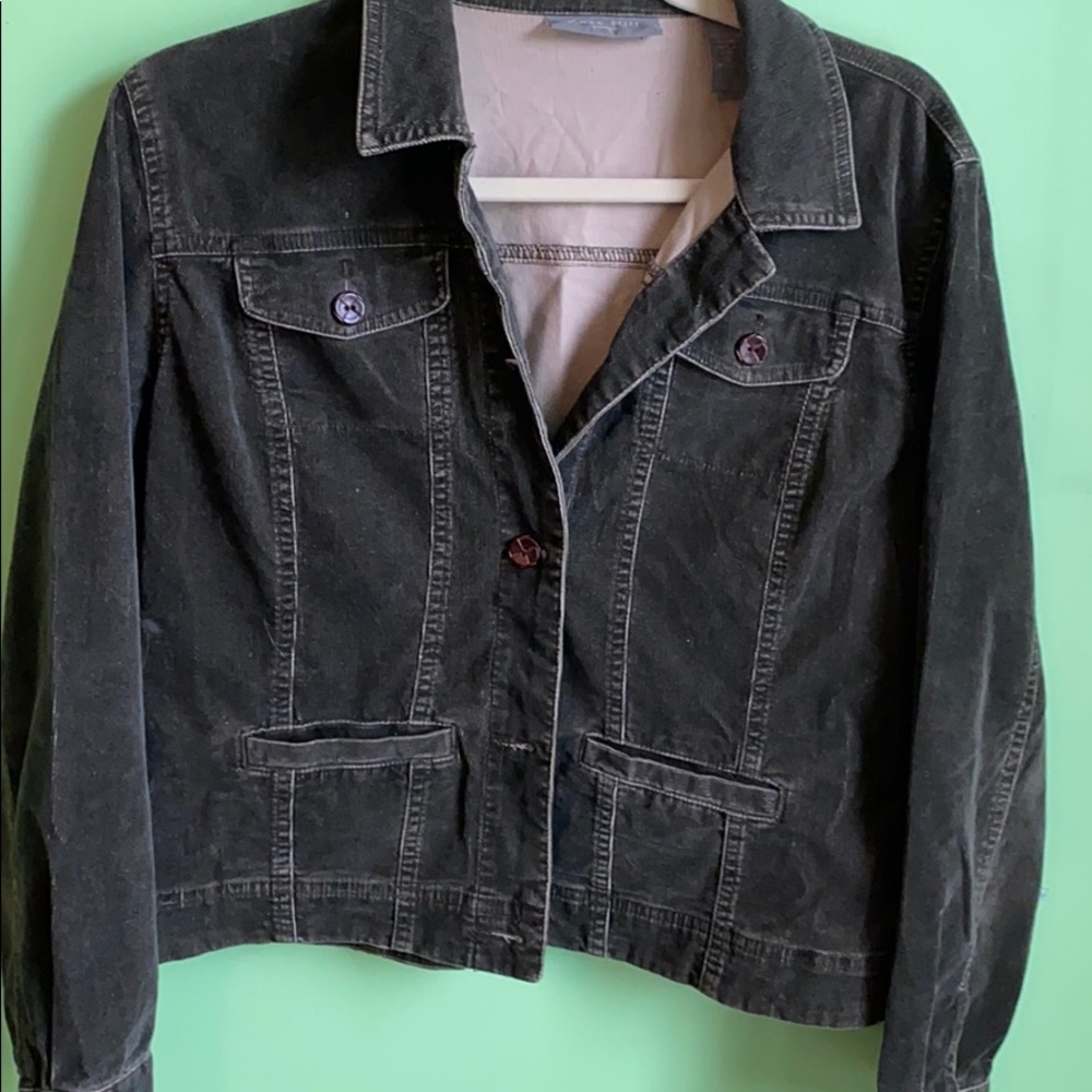 Corduroy “Jean jacket”.